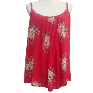 Torrid Red Floral Torrid Size 2X or U.S. 18-20